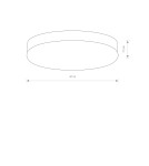 Ceiling lamps - Nowodvorski KASAI Ceiling Plafond Max power 40W E27 7952 - product 2