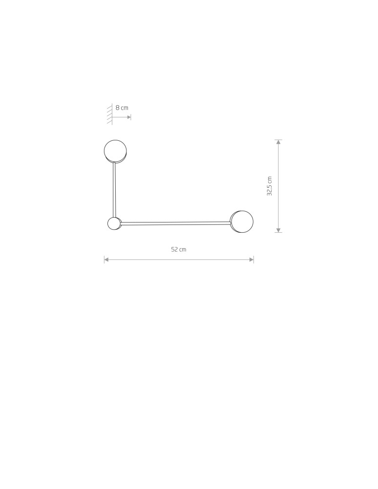 Wall lamps - Nowodvorski ORBIT Wall lamp Max power 8W GX53 White 7801 - product kolory-swiatla.pl 3