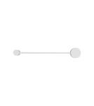 Wall lamps - Nowodvorski ORBIT Wall lamp Max power 8W GX53 White 7802 - product 1