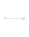 View Nowodvorski ORBIT Wall lamp Max power 8W GX53 White 7802