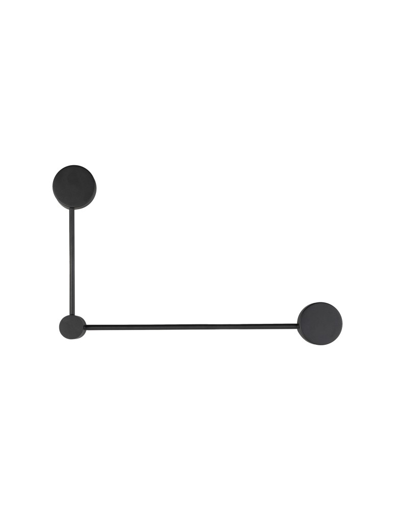 Wall lamps - Nowodvorski ORBIT Wall lamp Max power 8W GX53 Black 7804 - product kolory-swiatla.pl 1