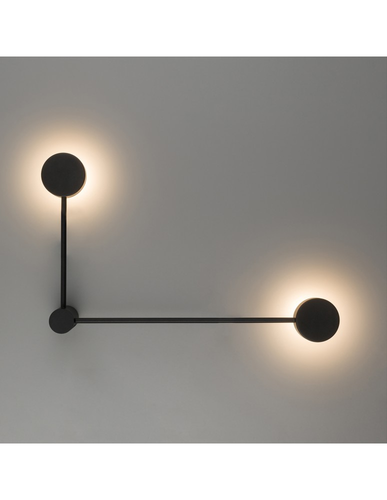 Wall lamps - Nowodvorski ORBIT Wall lamp Max power 8W GX53 Black 7804 - product kolory-swiatla.pl 2