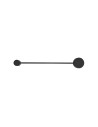 View Nowodvorski ORBIT Wall lamp Max power 8W GX53 Black 7805
