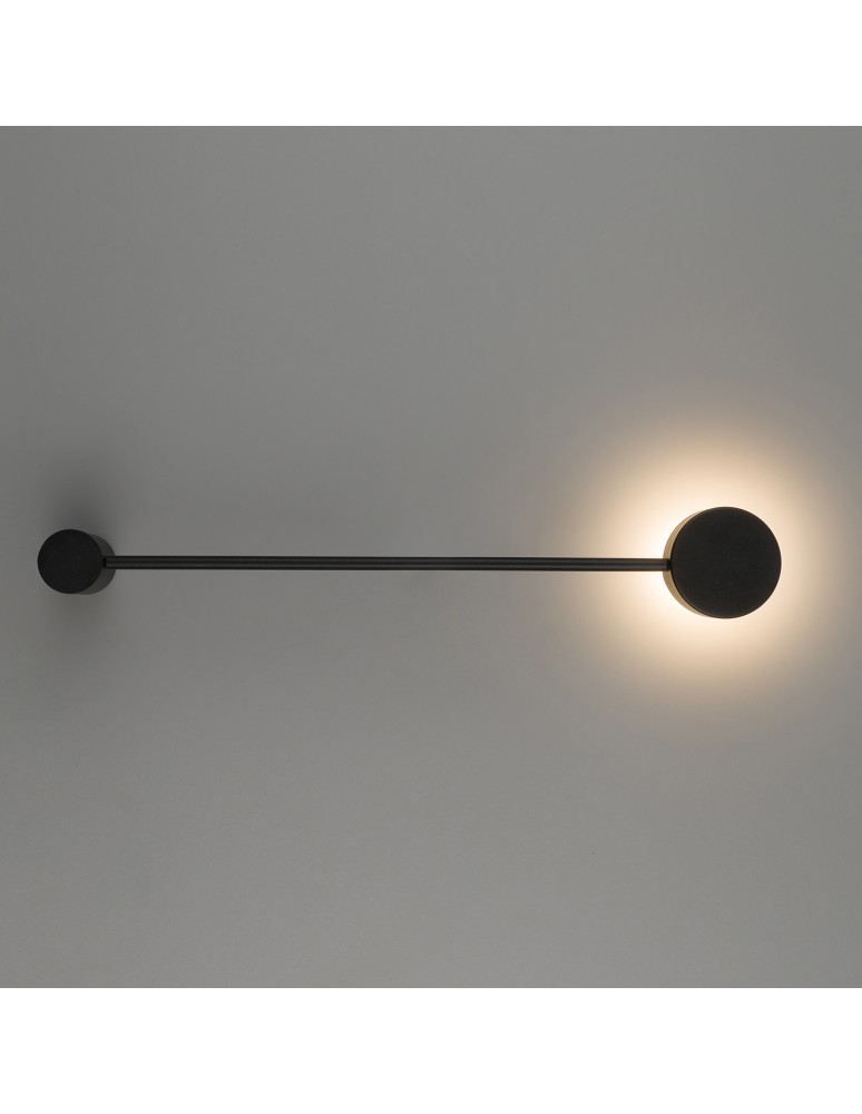 Wall lamps - Nowodvorski ORBIT Wall lamp Max power 8W GX53 Black 7805 - product kolory-swiatla.pl 2