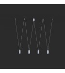 Pendant lamps - Nowodvorski MORE EYE Ceiling Pendant Max power 10W only LED GU10 White 7824 - product 2