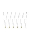 View Nowodvorski MORE EYE Ceiling Pendant Max power 10W only LED GU10 Brass 7608