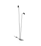 Floor lamps for reading - Nowodvorski MONO Floor Max wattage 10W only LED GU10 Black 7708 - product 1