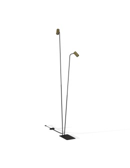 Nowodvorski MONO Floor Max wattage 10W only LED GU10 Brass 7712