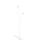 White floor lamps - Nowodvorski MONO Floor Max wattage 10W only LED GU10 White 7705 - product 1