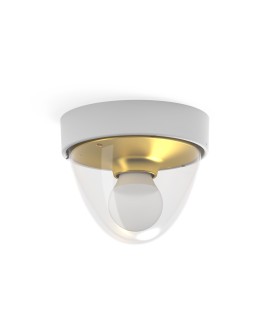 Nowodvorski NOOK Outdoor Ceiling Plafond Max power 1x10W only LED E27 IP44 Gold 7970