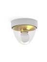 Nowodvorski NOOK Zewnętrzna Sufitowa Plafon Max moc 1x10W only LED E27 IP44 Złoty 7970