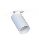 Recessed ceiling spotlights - Nowodvorski MONO SURFACE Flush Mounted Spot Max wattage 10W only LED GU10 White 7827 - product 1