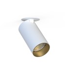 Recessed ceiling spotlights - Nowodvorski MONO SURFACE Flush Mounted Spot Max wattage 10W only LED GU10 White 7683 - product 1