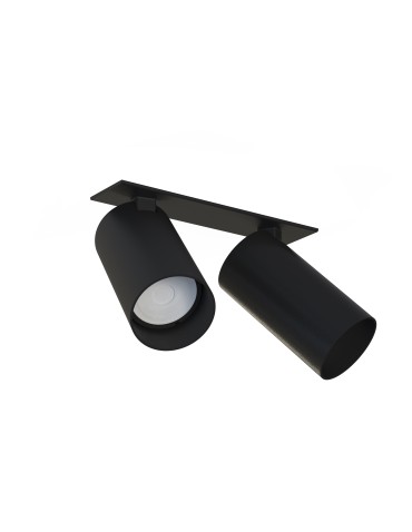 Nowodvorski MONO SURFACE Flush Mounted Spot Max wattage 10W only LED GU10 Black 7834