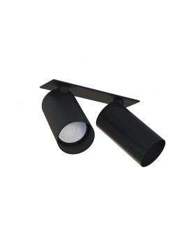 Nowodvorski MONO SURFACE Flush Mounted Spot Max wattage 10W only LED GU10 Black 7834