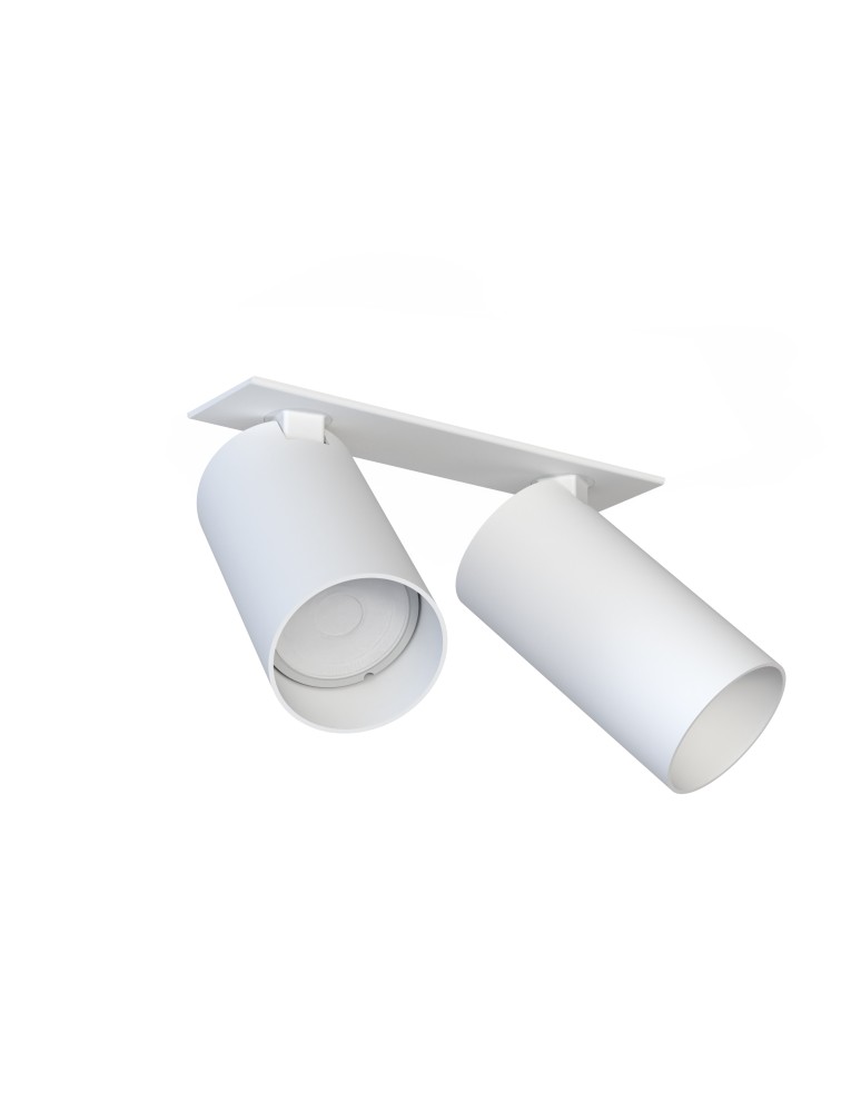 Recessed ceiling spotlights - Nowodvorski MONO SURFACE Flush Mounted Spot Max power 10W only LED GU10 White 7828 - product kolory-swiatla.pl 1