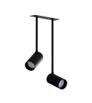 Recessed ceiling spotlights - Nowodvorski MONO SURFACE LONG Flush Mounted Spot Max wattage 10W only LED GU10 Black 7740 - product 1