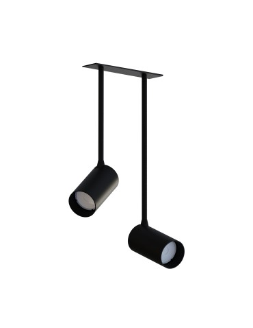 Nowodvorski MONO SURFACE LONG Flush Mounted Spot Max wattage 10W only LED GU10 Black 7740