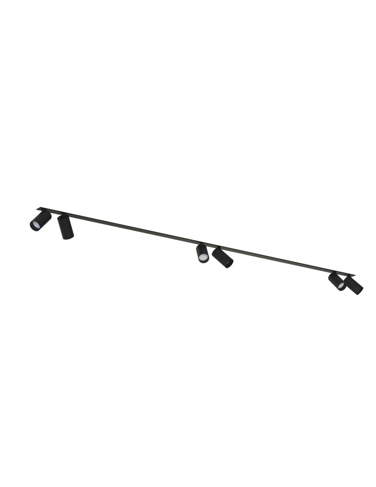 Recessed ceiling spotlights - Nowodvorski MONO SURFACE Flush Mounted Spot Max wattage 10W only LED GU10 Black 7837 - product kolory-swiatla.pl 1