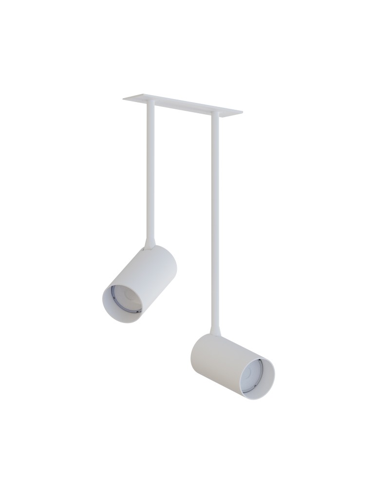 Recessed ceiling spotlights - Nowodvorski MONO SURFACE LONG Flush Mounted Spot Max power 10W only LED GU10 White 7736 - product kolory-swiatla.pl 1