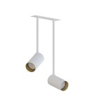 Recessed ceiling spotlights - Nowodvorski MONO SURFACE LONG Flush Mounted Spot Max wattage 10W only LED GU10 White 7678 - product 1