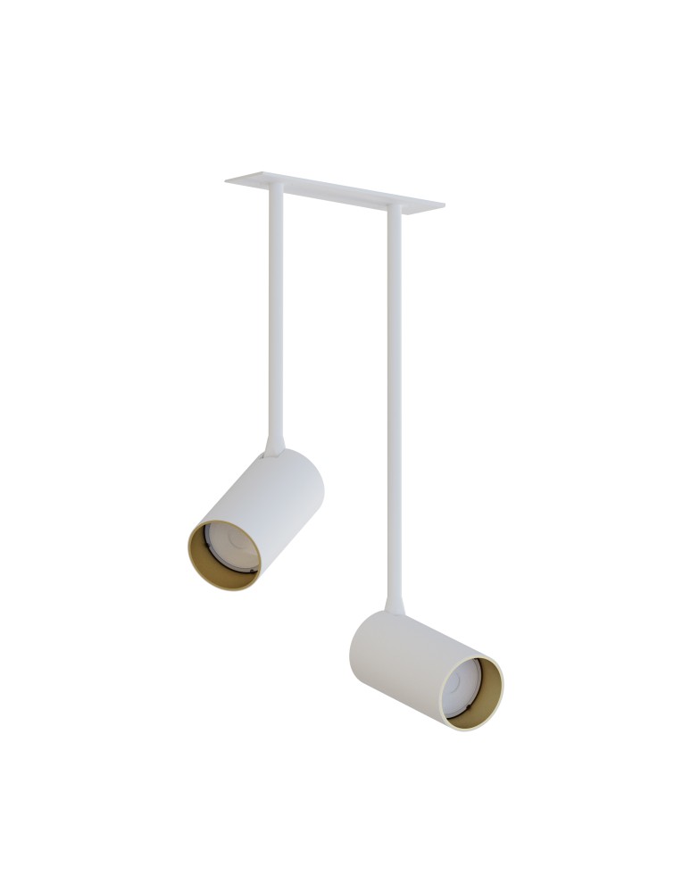 Recessed ceiling spotlights - Nowodvorski MONO SURFACE LONG Flush Mounted Spot Max wattage 10W only LED GU10 White 7678 - product kolory-swiatla.pl 1