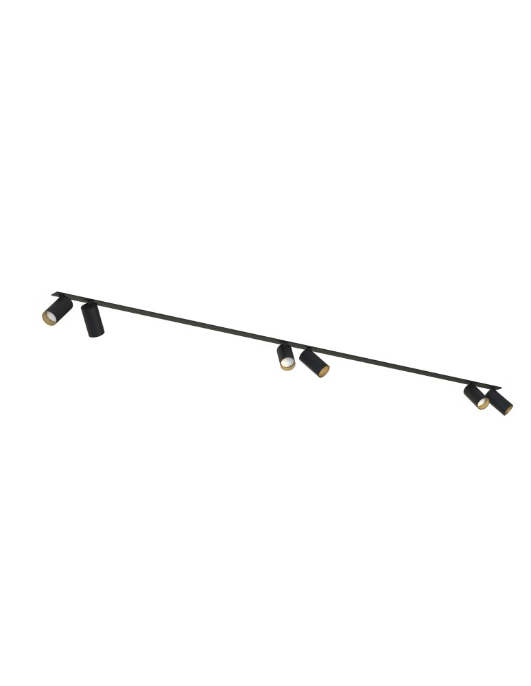Spotlight ceiling lamps - Nowodvorski MONO SURFACE Flush Mounted Spot Max power 10W only LED GU10 Black 7693 - product kolory-swiatla.pl 1