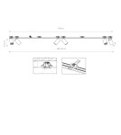 Spotlight ceiling lamps - Nowodvorski MONO SURFACE Flush Mounted Spot Max power 10W only LED GU10 Black 7693 - product 2