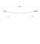 Garden garlands - Nowodvorski POWER CORD FOR FESTOON LIGHTS Light sources and accessories Accessories IP65 Black 7871 - product 2