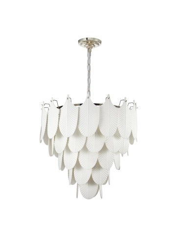 Cosmolight PALERMO pendant lamp P21473WH nickel, white - product 2