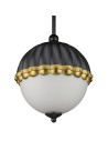 Cosmolight PRALINES pendant lamp P01213BK black, brass