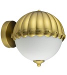 Modern Classic style wall lamps - Cosmolight PRALINES wall lamp W01251BR brass - product 1