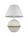 View Cosmolight PRALINES table lamp T01268WH white, brass