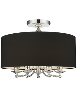 Cosmolight ABU DHABI Plafond C05428CH-BK chrome.
