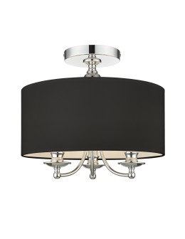 Cosmolight ABU DHABI Plafond C03466CH-BK chrome.