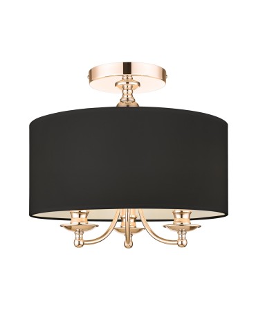 Cosmolight ABU DHABI Plafond C03480AU-BK gold.