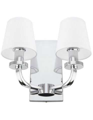 CosmoLight NEW YORK wall lamp W02503CH-WH chrome