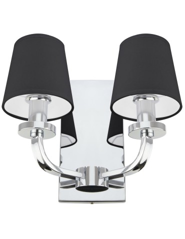 CosmoLight NEW YORK wall lamp W02503CH-WH chrome - product 2
