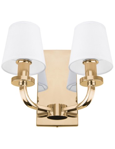 CosmoLight NEW YORK wall lamp W02510AU-BK gold. - product 2