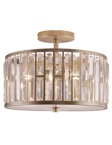 Cosmolight Plafond KYIV C03411CP champagne.