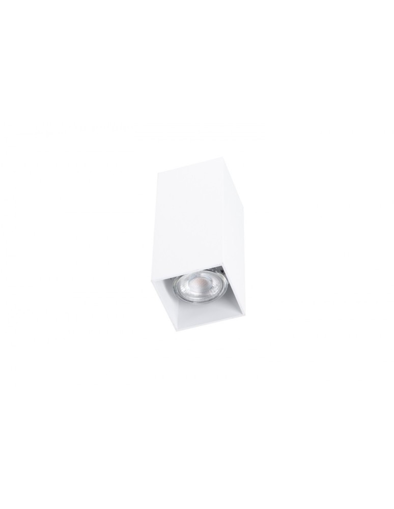 Ceiling luminaires for replaceable light source - Azzardo surface-mounted VELIA SQUARE 2 (white) 2xGU10 white AZ4403 - product kolory-swiatla.pl 1