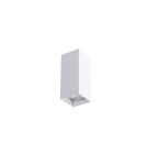 Ceiling luminaires for replaceable light source - Azzardo surface-mounted VELIA SQUARE 2 (white) 2xGU10 white AZ4403 - product 2