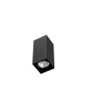 Azzardo surface-mounted VELIA SQUARE 2 (black) 2xGU10 white AZ4401