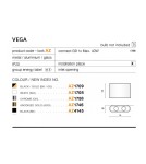 Wall lamps - Azzardo Wall lamp Vega (black/black) 1xG9 black AZ4145 - product 5