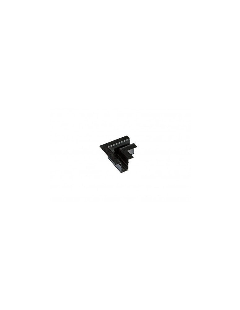 Accessories for magnetic busbars - Azzardo TRACK MAGNETIC 52 GIPS1 Corner 90 Magnetic Rail Switch Black AZ4862 - product kolory-swiatla.pl 1