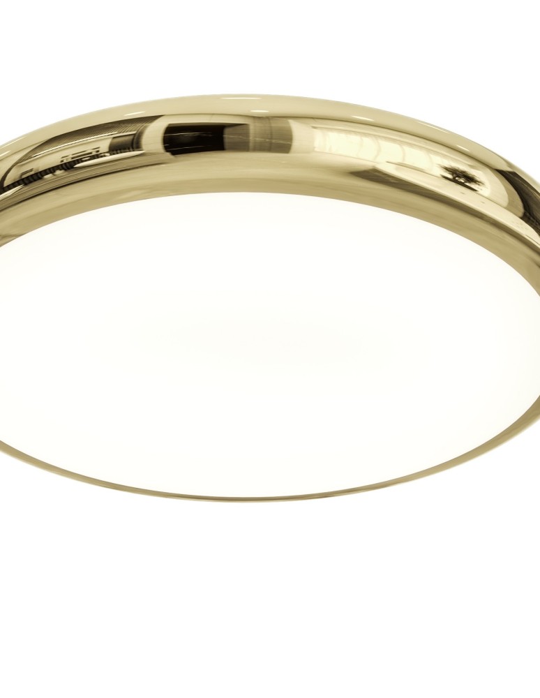 Gold ceiling lamps - Orlicki Design LED SUFFIT 68W Piatto Gold 80 - product kolory-swiatla.pl 3