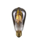 Edison LED E27 230V bulbs - ITALUX Smoke LED bulb E27 4W 2200K 180lm Smoky 801452 ST64. - product 1