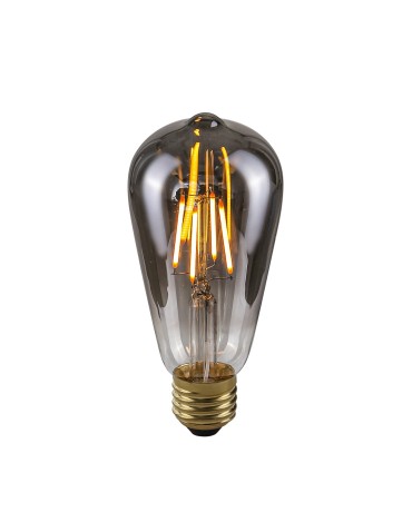 ITALUX Smoke LED bulb E27 4W 2200K 180lm Smoky 801452 ST64.