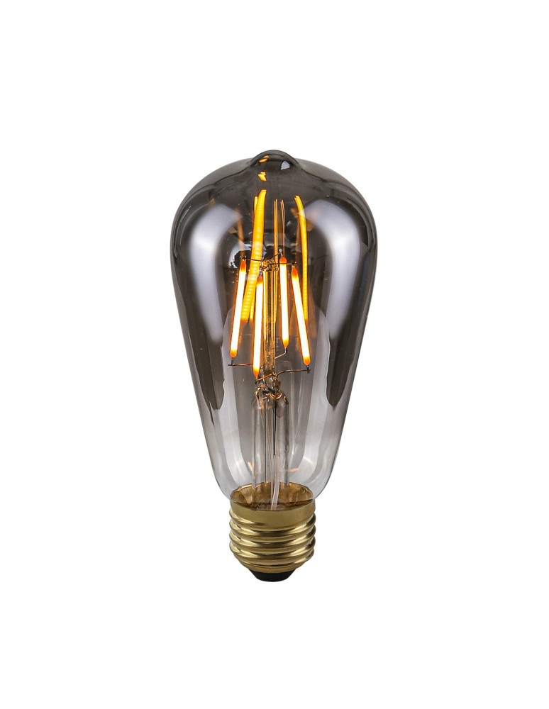 Edison LED E27 230V bulbs - ITALUX Smoke LED bulb E27 4W 2200K 180lm Smoky 801452 ST64. - product kolory-swiatla.pl 1