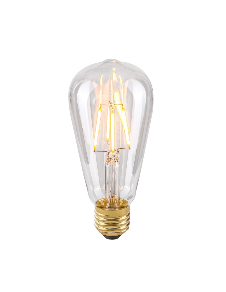 Edison LED E27 230V bulbs - ITALUX Clear LED bulb E27 4W 2200K 400lm Transparent 801402 ST64 - product kolory-swiatla.pl 1
